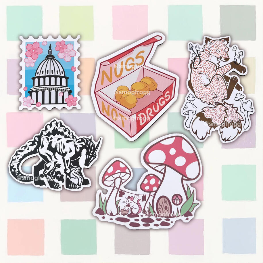 original + ocs (stickers)